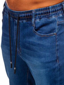 Homme Pantalon de jogging en jean Bleu foncé Bolf 8152