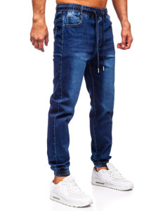 Homme Pantalon de jogging en jean Bleu foncé Bolf 8168