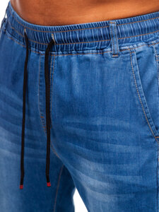 Homme Pantalon de jogging en jean Blue Bolf 8153