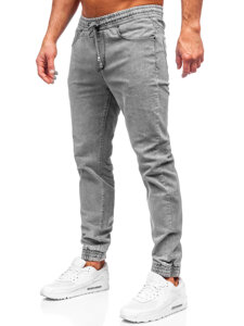 Homme Pantalon de jogging en jean Gris Bolf MP0272GC