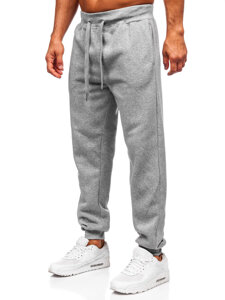 Homme Pantalon de jogging épais Gris Bolf MS002