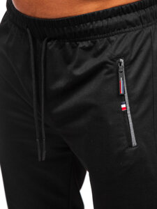 Homme Pantalon de sport Noir Bolf JX6320