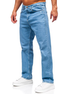 Homme Pantalon en jean regular fit Bleu Bolf 5462