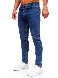 Homme Pantalon en jean regular fit Bleu foncé Bolf 6053