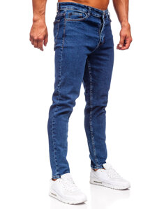 Homme Pantalon en jean regular fit Bleu foncé Bolf 6053