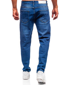 Homme Pantalon en jean regular fit Bleu foncé Bolf 6636