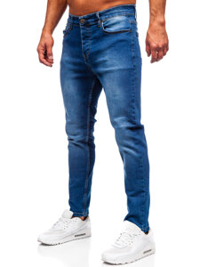 Homme Pantalon en jean regular fit Bleu foncé Bolf 6743