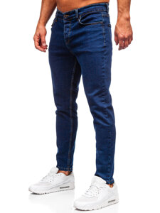 Homme Pantalon en jean regular fit Bleu foncé Bolf 6814