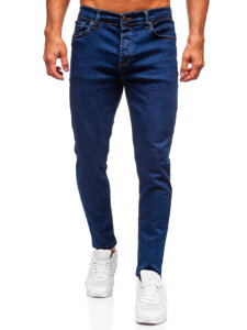 Homme Pantalon en jean regular fit Bleu foncé Bolf 6814