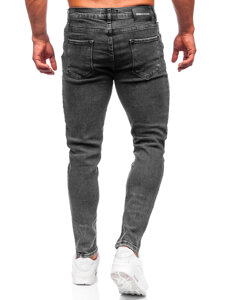 Homme Pantalon en jean regular fit Graphite Bolf 6014