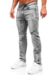 Homme Pantalon en jean regular fit Gris Bolf MP0154G