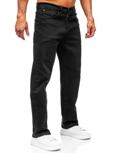 Homme Pantalon en jean regular fit Noir Bolf 5439