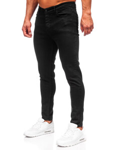 Homme Pantalon en jean regular fit Noir Bolf 6036