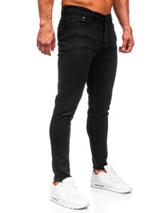 Homme Pantalon en jean regular fit Noir Bolf 6036