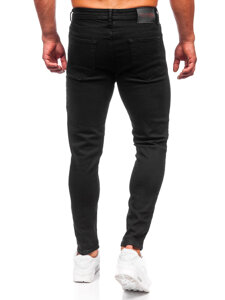 Homme Pantalon en jean regular fit Noir Bolf 6036