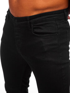 Homme Pantalon en jean regular fit Noir Bolf 6036