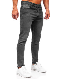 Homme Pantalon en jean regular fit Noir Bolf 6077