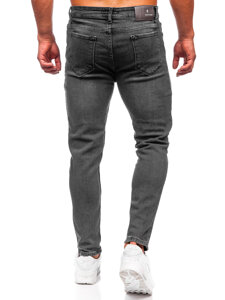 Homme Pantalon en jean regular fit Noir Bolf 6077