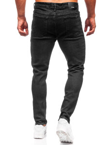 Homme Pantalon en jean regular fit Noir Bolf 6080