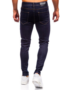 Homme Pantalon en jean skinny fit Bleu foncé Bolf 5308