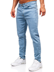 Homme Pantalon en jean slim fit Bleu Bolf 6446