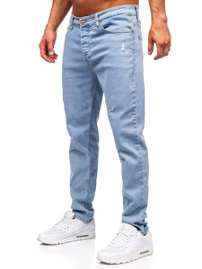 Homme Pantalon en jean slim fit Bleu Bolf 6447