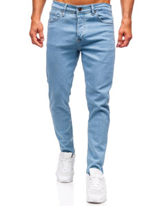 Homme Pantalon en jean slim fit Bleu Bolf 6460