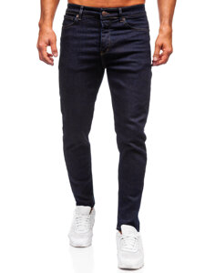 Homme Pantalon en jean slim fit Bleu foncé Bolf 5380