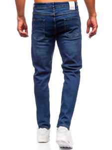 Homme Pantalon en jean slim fit Bleu foncé Bolf 6561