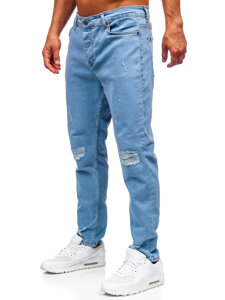 Homme Pantalon en jean slim fit Blue Bolf 6580