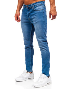 Homme Pantalon en jean slim fit Blue Bolf 6595