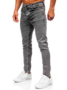 Homme Pantalon en jean slim fit Graphite Bolf 6506