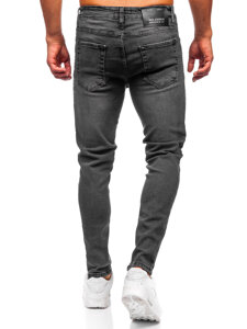 Homme Pantalon en jean slim fit Graphite Bolf 6541