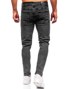 Homme Pantalon en jean slim fit Noir Bolf 6497