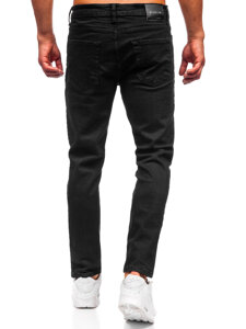 Homme Pantalon en jean slim fit Noir Bolf 6522