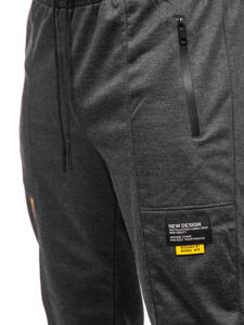 Homme Pantalon jogger Anthracite Bolf JX6333