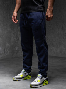 Homme Pantalon jogger Bleu foncé Bolf MS002A1