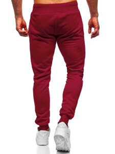 Homme Pantalon jogger Bordeaux Bolf XW01-A