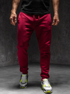 Homme Pantalon jogger Bordeaux Bolf XW01-C