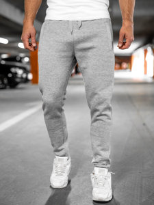 Homme Pantalon jogger Gris Bolf XW06A