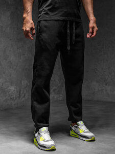 Homme Pantalon jogger Noir Bolf MS002A1