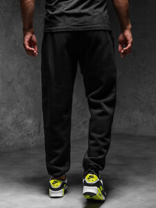 Homme Pantalon jogger Noir Bolf MS002A1