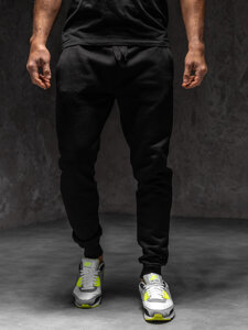 Homme Pantalon jogger Noir Bolf XW01-C