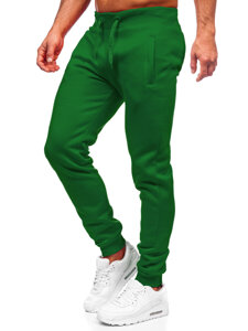 Homme Pantalon jogger Vert Bolf XW01-A