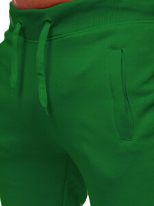 Homme Pantalon jogger Vert Bolf XW01-A