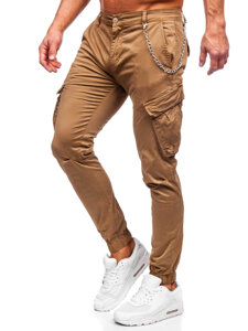 Homme Pantalon jogger cargo Camel Bolf SK850