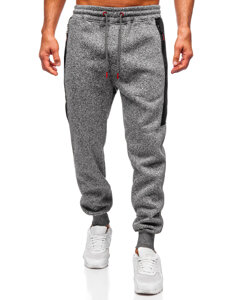 Homme Pantalon jogger chaud Anthracite Bolf Q1102