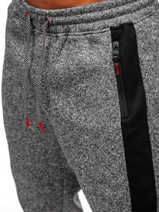 Homme Pantalon jogger chaud Anthracite Bolf Q1102