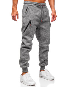 Homme Pantalon jogger chaud Anthracite Bolf Q1104