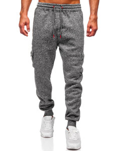 Homme Pantalon jogger chaud Anthracite Bolf Q1108